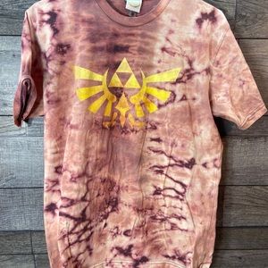 Custom dyed legend of Zelda graphic t shirt